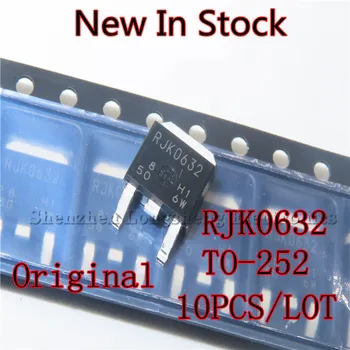 10 шт./лот RJK0632 RJK0632JPD-00-J3 TO-252 SMD Высокоскоростной выключатель питания 60V20A Новый В наличии Оригинальное качество 100%
