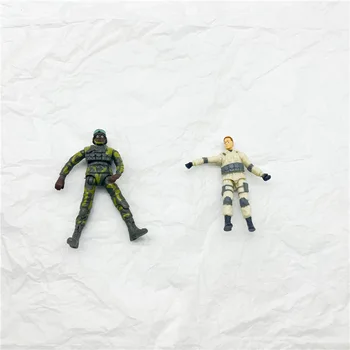 20 шт./лот, игрушечная модель солдатика 6-7 см, игрушечные фигурки для мальчиков, Хобби, коллекционная смесь, случайная отправка