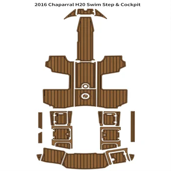 2016 Chaparral H20 Платформа для плавания Кокпит Лодка EVA Пена Тиковый Коврик для пола
