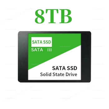 2023 Новый SSD 8 ТБ 4 ТБ Жесткий диск Sata3 2,5 дюймовый Ssd TLC 500 МБ/с. Внутренние твердотельные накопители для Ноутбуков и настольных компьютеров Disco Duro