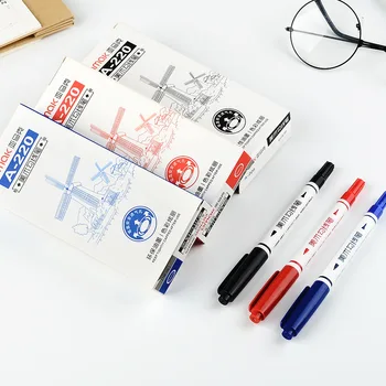 3 Шт. фломастеры для рисования Pigma Pen Fine Line с разными наконечниками, черные, синие, красные, стилографические ручки для рисования Fineliner