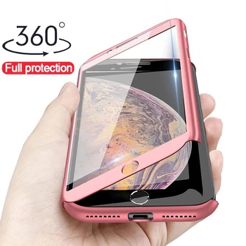 360 Полный Защитный Чехол Для Телефона Huawei P20 Pro P30 Lite P40 Lite E P Smart 2019 Z Plus Y5P Y6P Y7P 2020 Со Стеклянным Корпусом