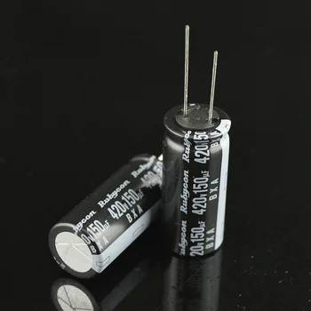 50 шт./лот RUBYCON BXA серии 105C высокочастотный низкоомный алюминиевый электролитический конденсатор с длительным сроком службы Бесплатная доставка