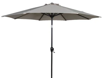 9-футовый Каменный Круглый Открытый Наклонный рыночный зонт для патио с Рукояткой открытый зонт пляжный зонт от солнца