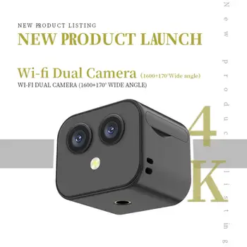 HD 4K Мини-Камера 16 Миллионов Пикселей Камера Wifi Камера Защиты Безопасности Новая Беспроводная Камера Наблюдения Умный Дом Портативный