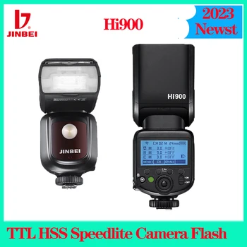 JINBEI HI900 TTL HSS Вспышка для камеры Speedlite Speedlight Универсальный Горячий Башмак для Canon Sony Nikon Fuji Olympus VS V860III