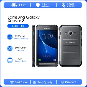 Samsung Galaxy Xcover 3 G388F Восстановленный разблокированный Оригинальный Xcover 3 Android Телефон четырехъядерный 4,5 