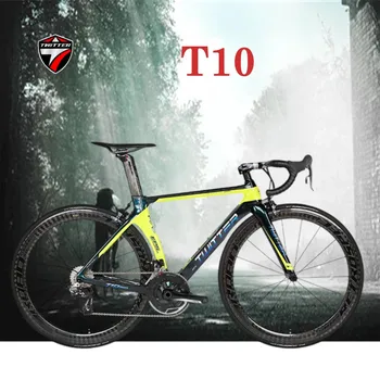 TWITTER T10 велосипед 105 R7000-22S C-Brake Routing 700 *25C Быстроразъемный 135 мм Ветрогонный T800 Дорожный Велосипед Из Углеродного волокна
