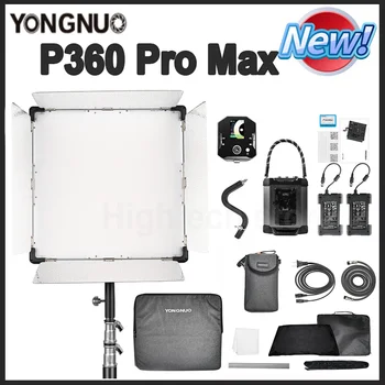 Yongnuo P360 Pro Max 2000K-10000 K Светодиодное Освещение для Фотосъемки в Фотостудии Профессиональное Видео RGB Панель для Видеозаписи