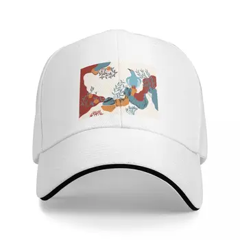 Бейсболка для мужчин И женщин, лента для инструментов, Кепка дальнобойщика Blue Bird Minoan Fresco, Пушистая шляпа, шляпы на День Рождения