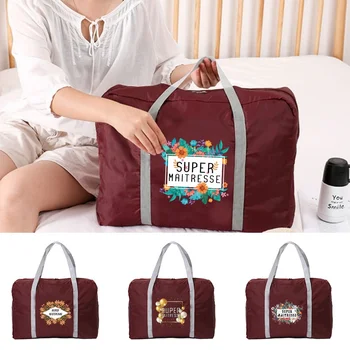 Большая дорожная сумка, складная сумка для путешествий, ультралегкая сумка для хранения, портативная модная тележка, сумка для хранения багажа