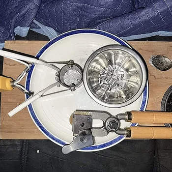 Горячий свинцовый плавильный котел, Электрический плавильный котел для свинца, Тигли для плавления, подходящие для рыбалки, Весовые формы