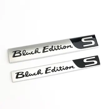 Для Lexus LX570 LX470 модифицированные аксессуары логотип черная версия S значок автомобиля наклейка черная версия S украшение заднего багажника наклейка