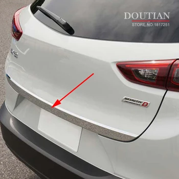 Для Mazda CX-3 CX3 CX 3 2014-2018 2019 2020 Дверная Наклейка Из Нержавеющей Стали, отделка задней двери Багажника, Аксессуары Для укладки автомобилей