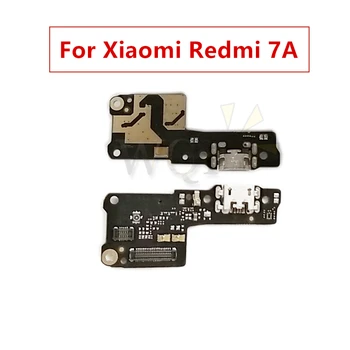 для Xiaomi Redmi 7A USB зарядное устройство Порт док-разъем печатная плата Ленточный гибкий кабель + Разъем для наушников Запчасти для ремонта аудионаушников