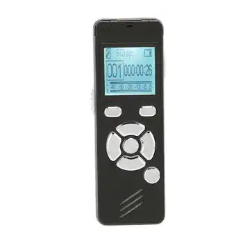 Карманный звуковой магнитофон, портативный цифровой диктофон 8 ГБ для лекций и заметок