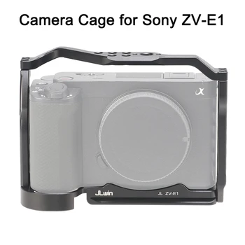 Клетка для камеры Sony ZV-E1, чехол-кролик для микрокамер Sony, защитная рамка с отверстием Arri, канавка в виде ласточкиного хвоста