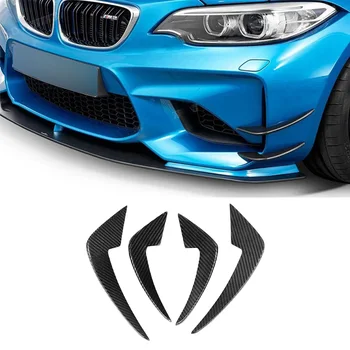 Комплект вентиляционных отверстий для боковых крыльев из углеродного волокна, 2 шт., накладка на крыло для BMW 2 серии F87 M2C 2016-2023