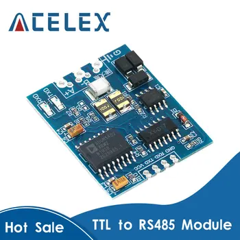 Модуль TTL-RS485 Преобразователь сигнала RS485 3V 5,5 V Изолированный однокристальный последовательный порт UART Модуль промышленного класса