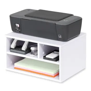 Подставки для принтера из дерева с органайзерами для рабочего стола, DO304005WW