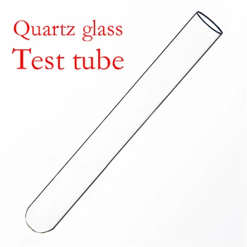 Пробирка из кварцевого стекла, O.D. 23 мм, Thk. 1.5 мм, L. 915 мм, пробирка из высокотемпературного стекла