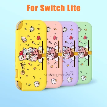 Прямая поставка, симпатичный картонный чехол из ТПУ для консоли Nintendo Switch Lite, защитный мягкий чехол для аксессуаров Nintendo Switch Lite