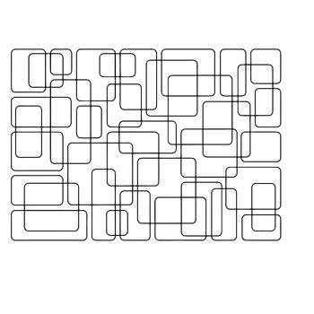 Различные типы прямоугольных прозрачных штампов и режущих матриц используются для изготовления открыток своими руками для изготовления шаблонов ручной работы 23