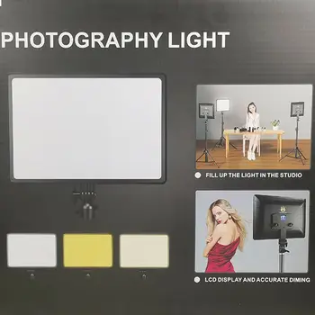 Светодиодная подсветка для видео, заполняющая светодиодная панель для освещения камеры