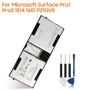 Сменный аккумулятор для Microsoft Surface Pro1 Pro2 1514 1601 P21GU9 Pro 1 2 Перезаряжаемый аккумулятор для планшета 5676 мАч