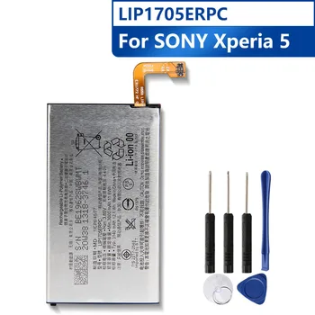 Сменный аккумулятор для телефона LIP1705ERPC для SONY Xperia 5, аккумуляторная батарея 3140 мАч С бесплатными инструментами