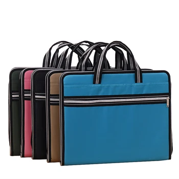 студенческая модная креативная сумка-тоут, портативная холщовая сумка для органов формата А4, сумка для деловой офисной конференции, 6 цветов на выбор