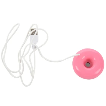 Увлажнитель воздуха Pink donut usb, настольный мини-увлажнитель для офиса, портативный креативный очиститель воздуха Pink