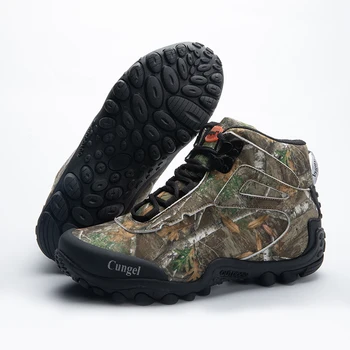 Уличные мужские походные ботинки, прочные водонепроницаемые противоскользящие треккинговые ботинки для альпинизма, Военные тактические ботинки Высшего качества