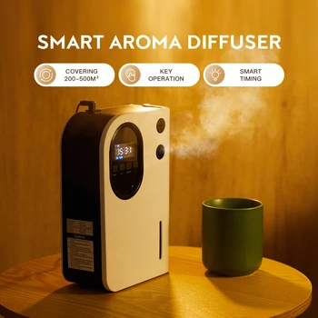 Умный Ароматический диффузор Namste 500m3, Освежитель воздуха для дома с эфирными маслами, Автоматический Ароматизатор, Электрическое Устройство для ароматизации комнатного оазиса