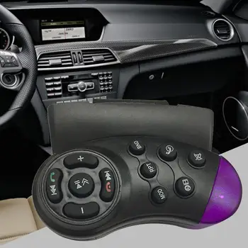 Универсальный автомобильный контроллер рулевого колеса, автомобильный мультимедийный плеер MP5, DVD, автомобильный мультимедийный контроллер рулевого колеса, портативный 11-клавишный контроллер