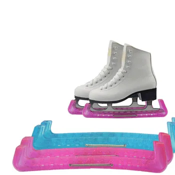 Универсальный защитный чехол для лезвия конька, 2 предмета, защитный чехол для лезвия конька, предотвращающий скольжение, Аксессуары для защиты обуви для коньков